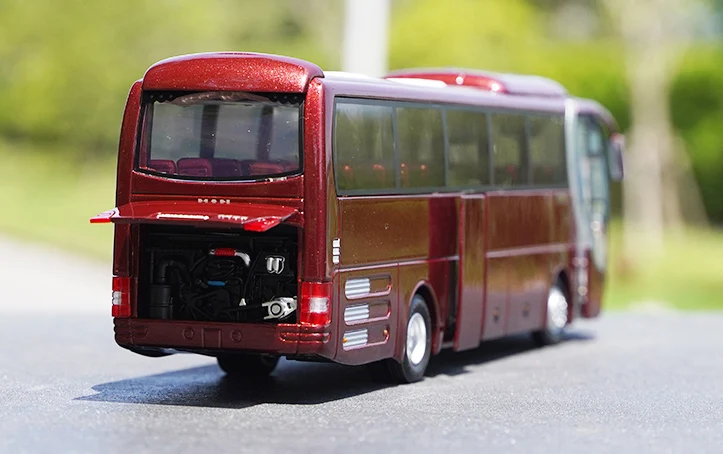 1:42 R41 Bus Model Diecast Public Transportation Model Bus Trolleybus Toys Gifts Collection Children