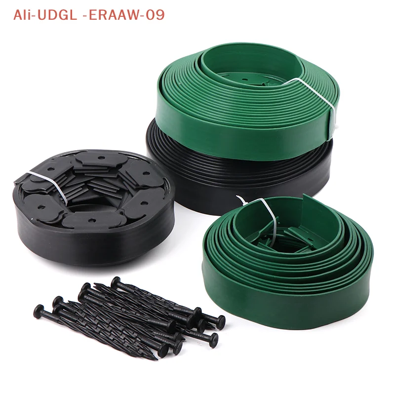 L-shaped Grass And Stone Isolation Belt Thickened Plastic Tree Ring Retaining Board Greening Lawn Root Barrier Barrier Strip
