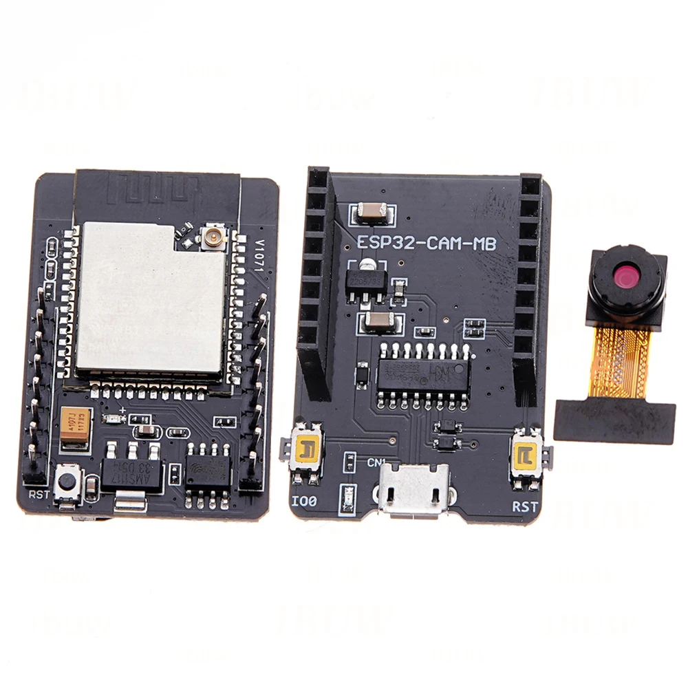 ESP32-CAM-MB ESP-32S WiFi Module Serial to WiFi Development Board 5V Bluetooth With  Camera Support Photo/Video Antenna
