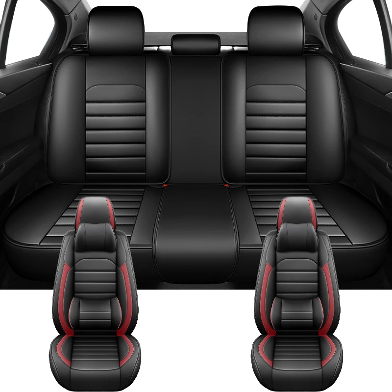 

Luxury Anti-Slip Universal Car Seat Covers For Volwsagen VW Tiguan Bora Jetta Polo 9N Gol G3 G5 Amarok Auto Interior Accessories