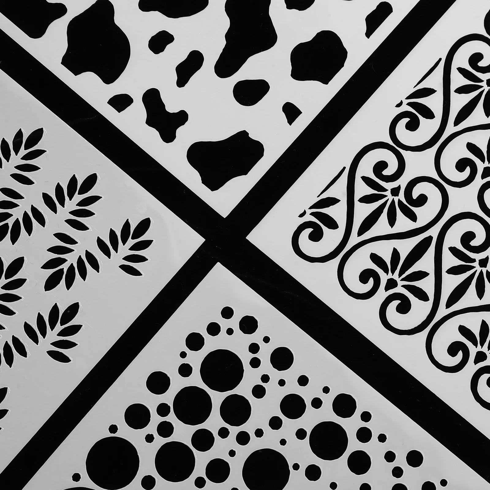 

9 Pcs Drawing Template Craft Stencil Reusable Spring Stencils Pet Painting Templates