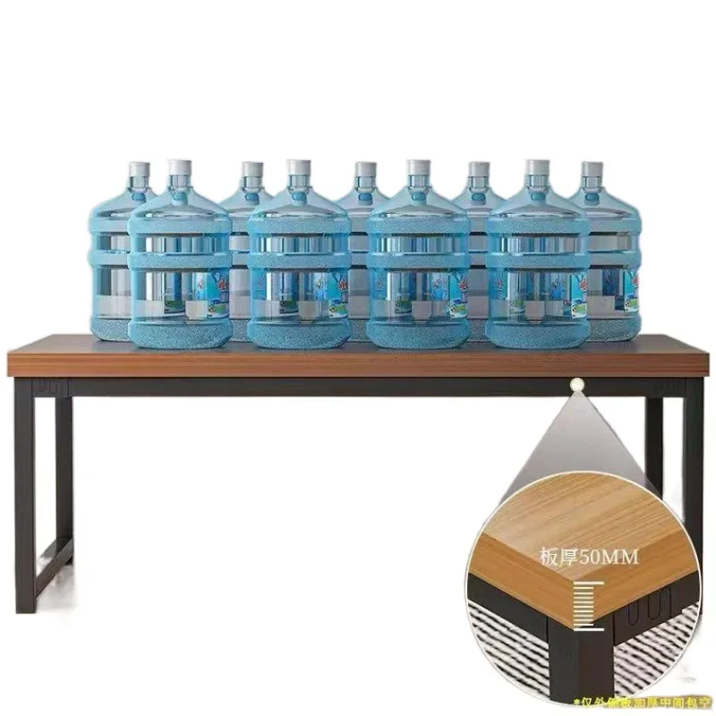 

Snack bar dining table and chair simple fast food noodle shop canteen wrought iron eating table milk tea shop western