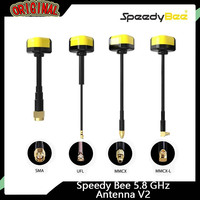 SpeedyBee 5.8GHz RHCP Antenna V2 - SMA/UFL/MMCX, 90° Straight, 2.8dBi Gain, High - Performance for FPV Racing Drones
