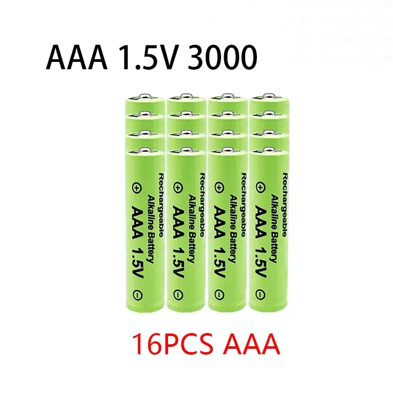 Brand new AAA battery 3000mAh 1.5V alkaline AAA remote control toy rechargeable battery light battery high capacity long life