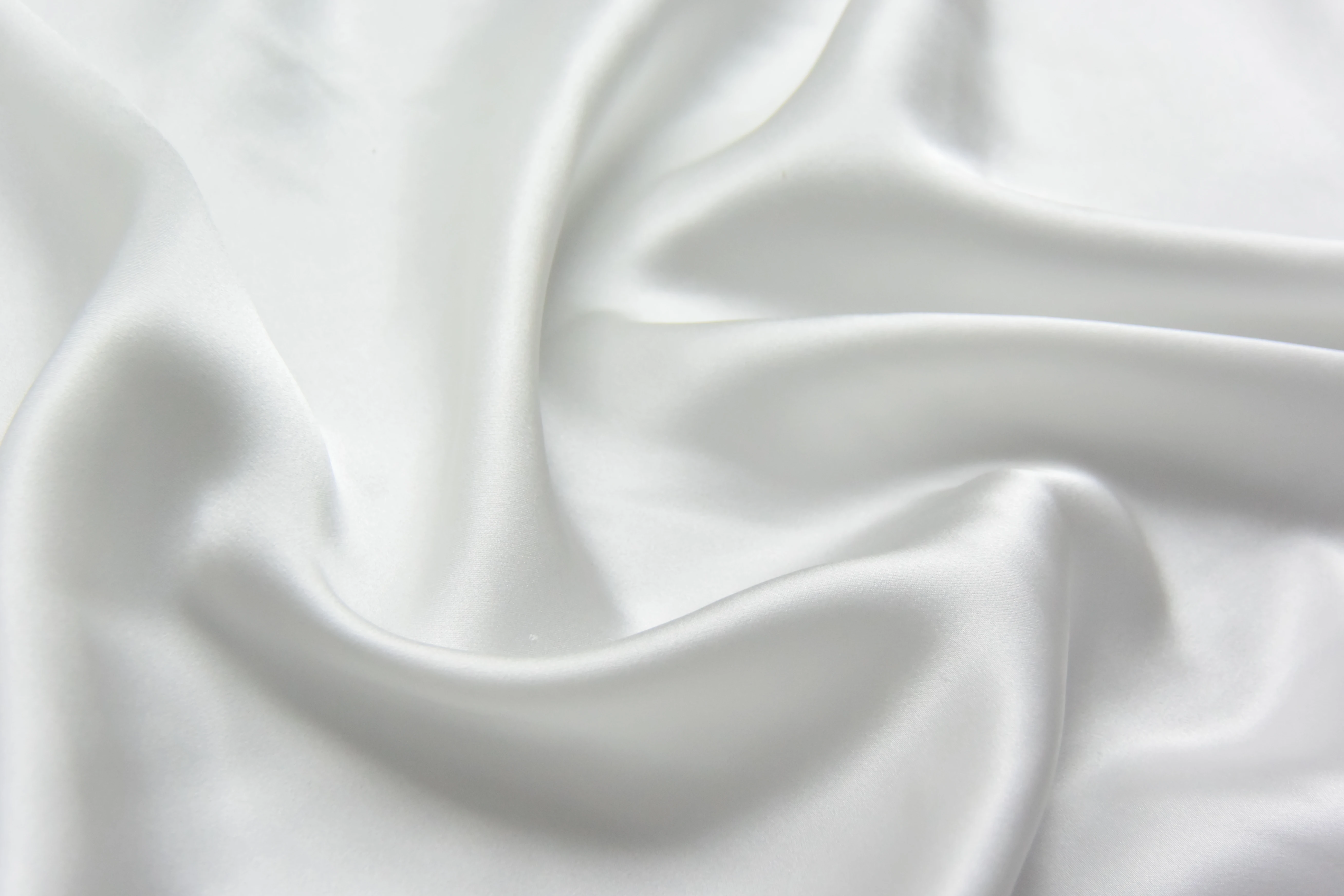 20MM 140cm 100% Silk Charmeuse Satin Fabric smooth gorgeous Plain solid Color original silk by meter for gown wedding diy sewing