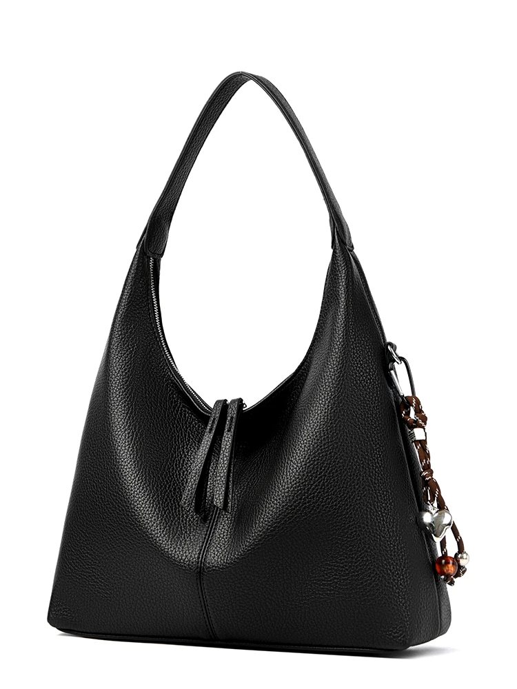 

Casual Chic Women's Tote Bag Commuter Soft Leather Underarm Single oulder Bag Large Capaci Commuter Handbag Leather