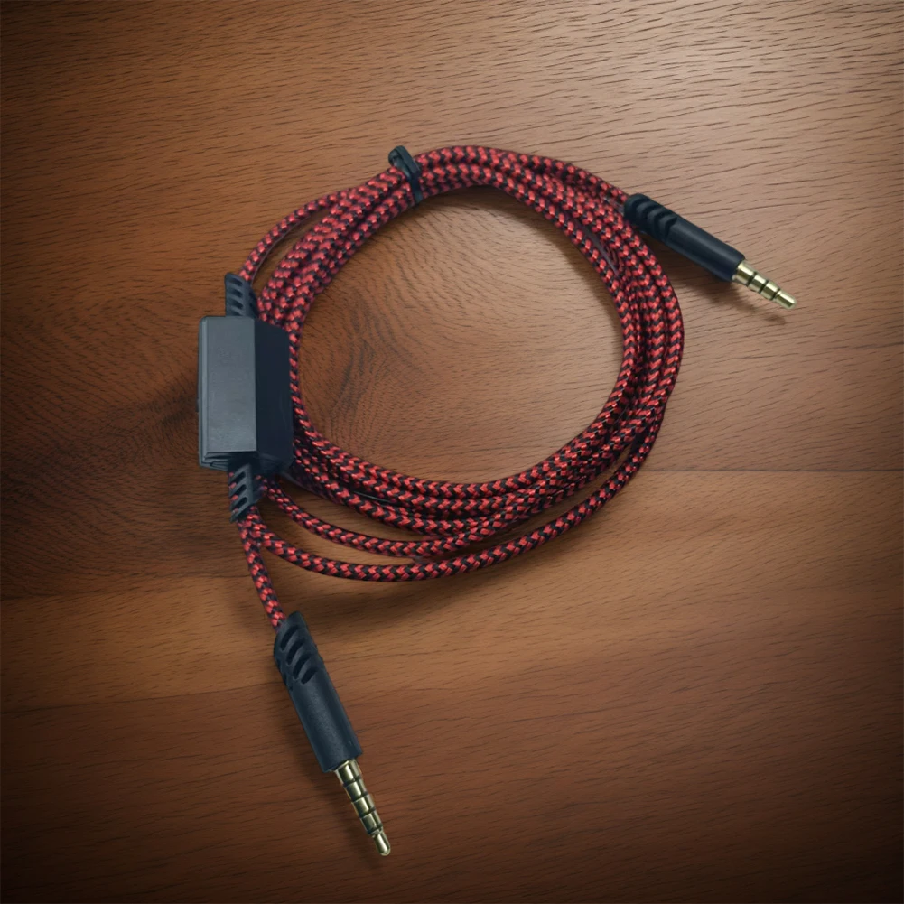 交換用ヘッドセットコード インラインミュートコード Astro A10 A30 A40 A40TR A50 ゲーミングヘッドフォン用延長ケーブル コンソールケーブルワイヤー