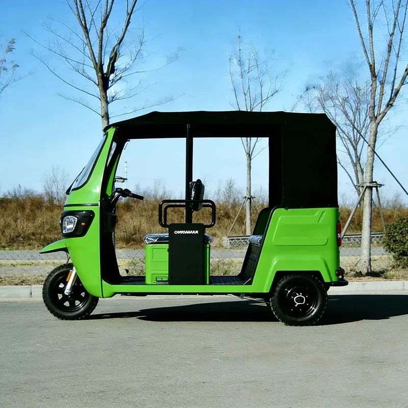 for South East Asia Market Fuel TukTuk Three Wheel Passenger Transport Truck Export Foreign Trade Wholesale Tuk Tuk with Shed