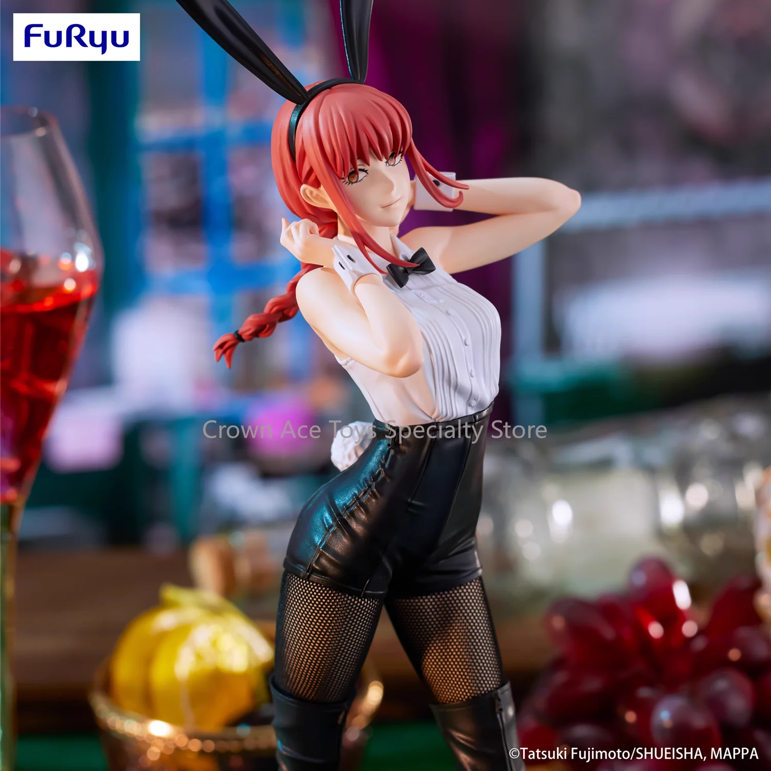 FuRyu BiCute Bunnies Chainsaw Man Makima Anime Action Manga Figures Trendy Toys 30cm Japanese PVC Action Model Status Xmas Gifts