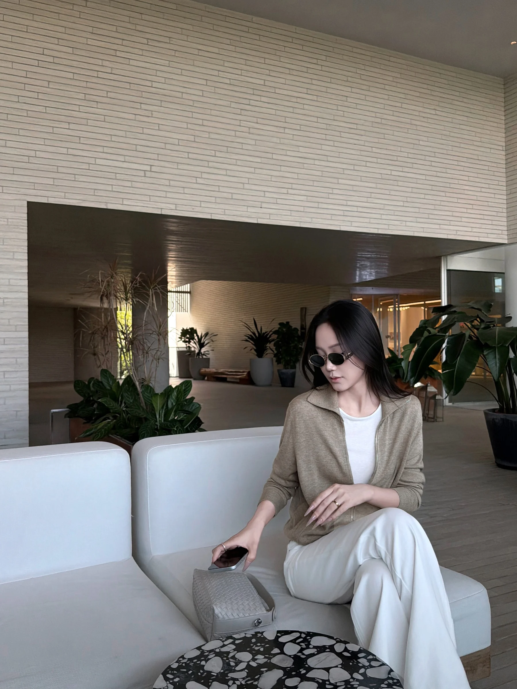 

5werkwen Silk Wool Zipper Stand Collar Open Cardigan High Quali True Silk Cotton Wool mat Slimming Ladies Knittedwear