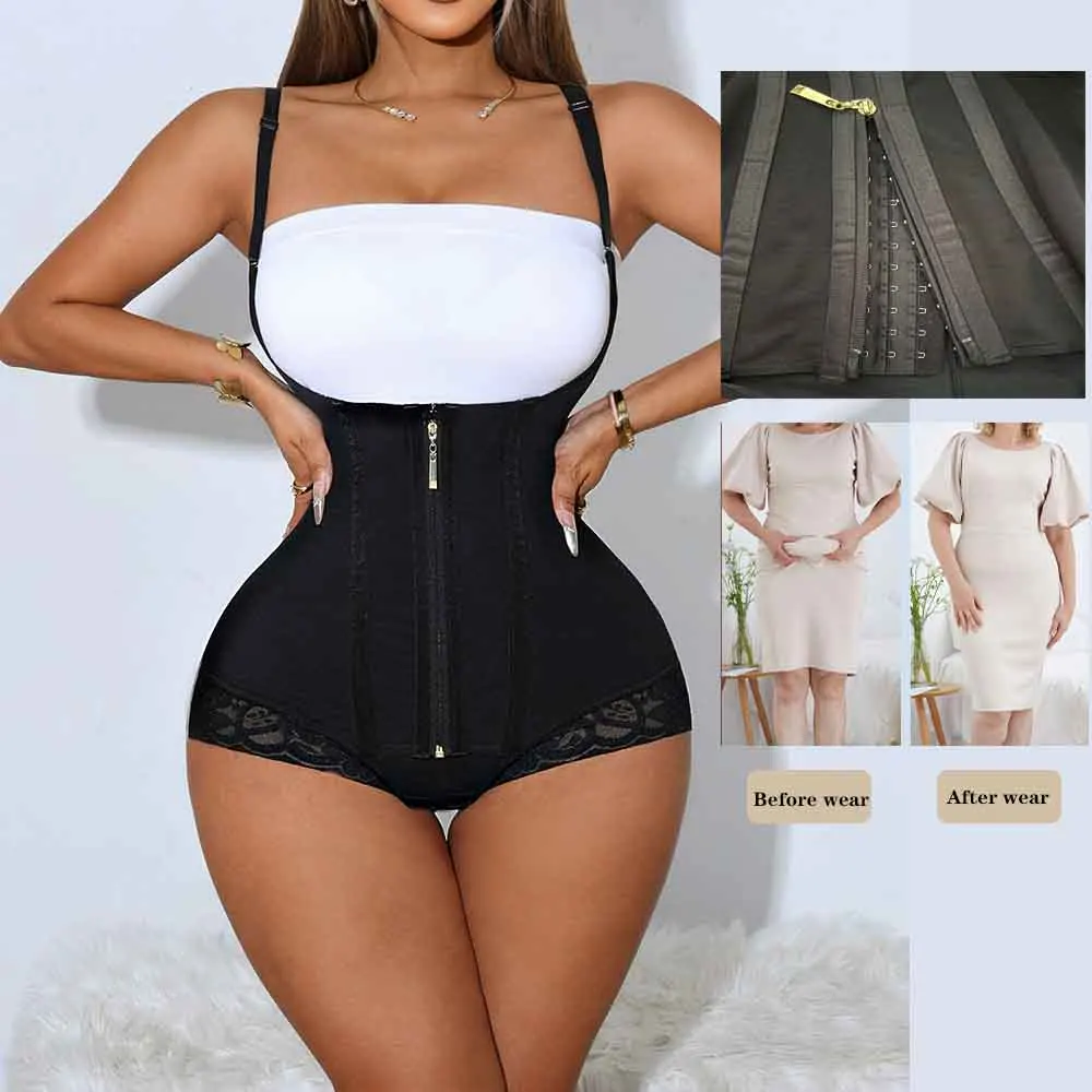 Naisstoo ملابس داخلية المشدات الكولومبية تقليل البطن التحكم مدرب خصر محدد شكل الجسم ارتداءها للتحكم في البطن #3