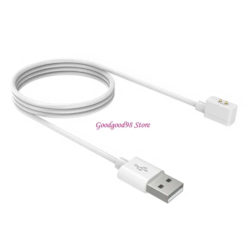 USB Watch Charging Cord for Watch 5 Active with 2 Pin Head for Bedside Office Car USB Daily Use Time