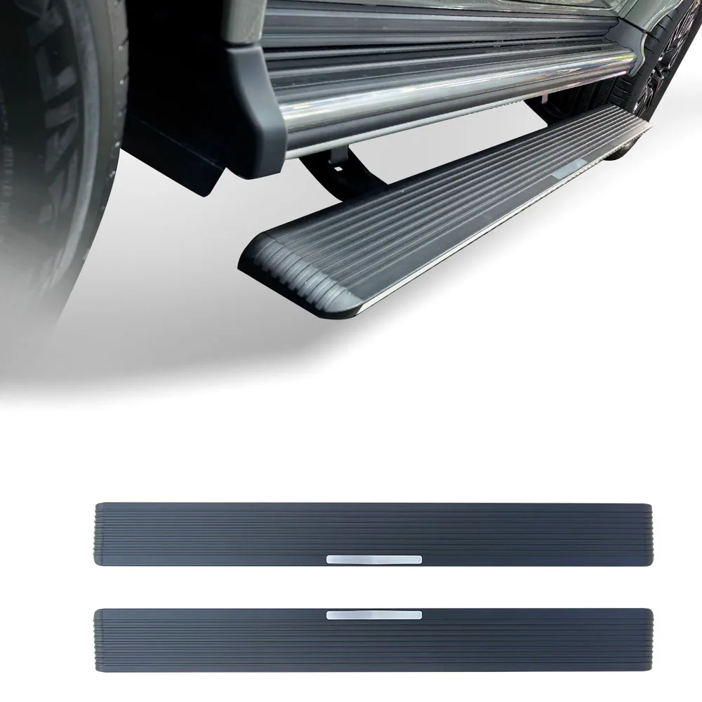 WJ Super Price LED Lights Car Padel SideSteps Electric Retractable Running Boards for  Benz G
