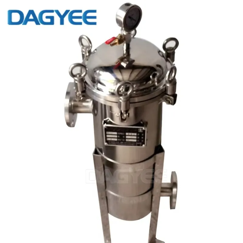 Industrial Grade Precision Water Treatment System High Flow Liquid Cartridge Filter Housings