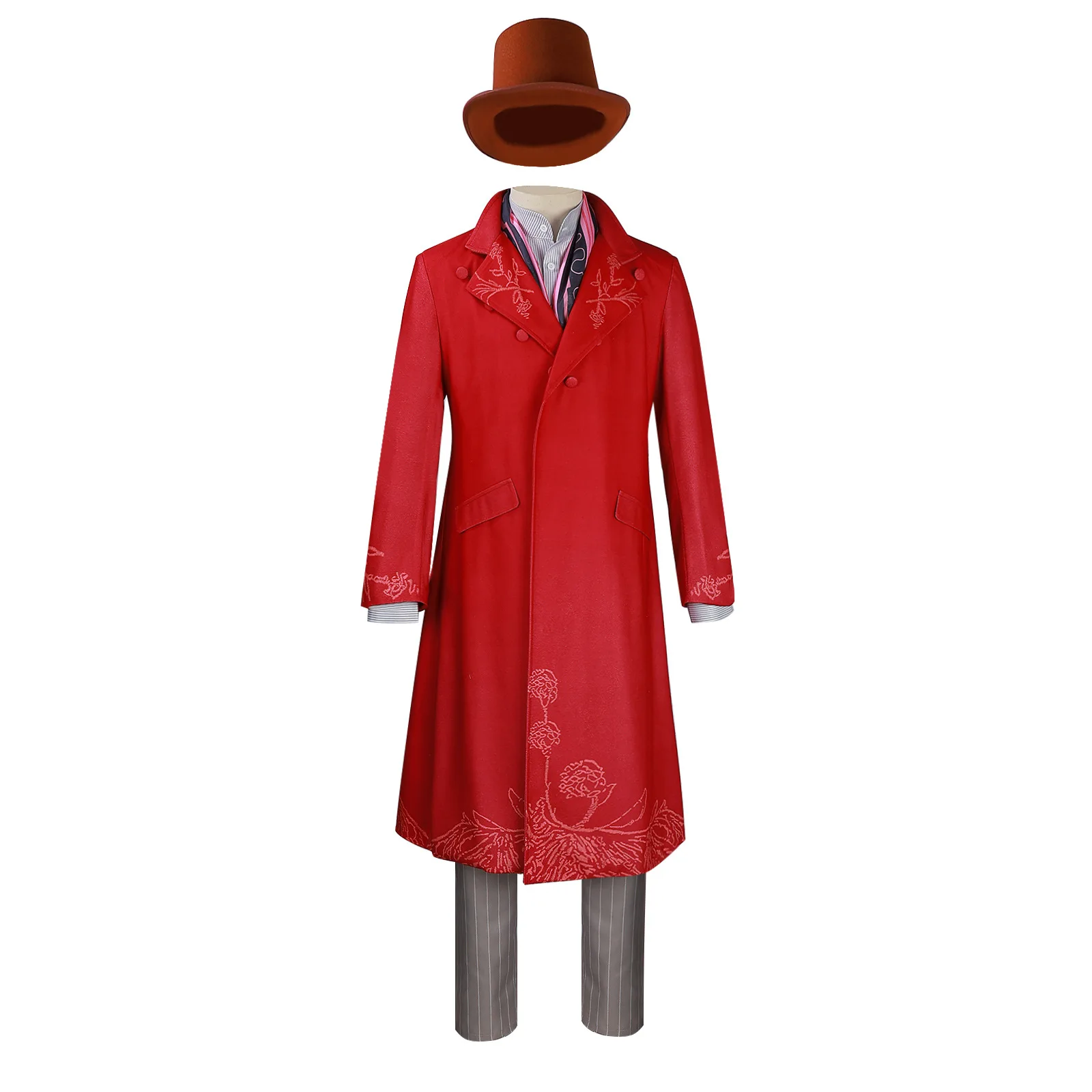 Disfraz de Cosplay Spot Willy Wonka Wonka, disfraz de Cosplay de Charlie y fábrica de Chocolate