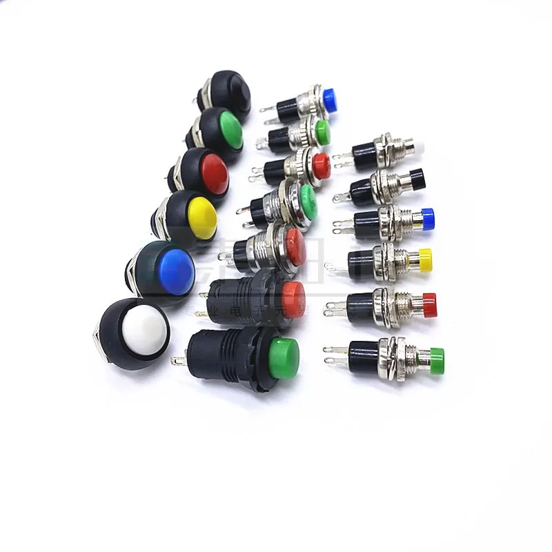 5pcs/lot Button Switch PBS-110  Plastic Button Waterproof Reset Start Electronic
