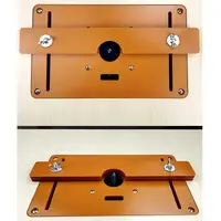 Fresadora de madera, ranurado, biselado, máquina cortadora, tabla de equilibrio, enrutador, mesa, placa de inserción, herramientas guía para banco de trabajo de carpintería