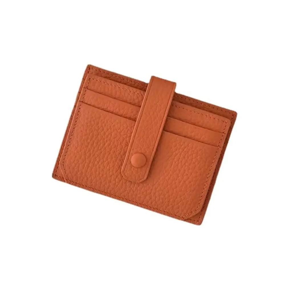 

Multi-card Slot Card Holder PU Leather Ultra Thin Credit Card Holder Multi Card Pockets Change Storage Card Wallet