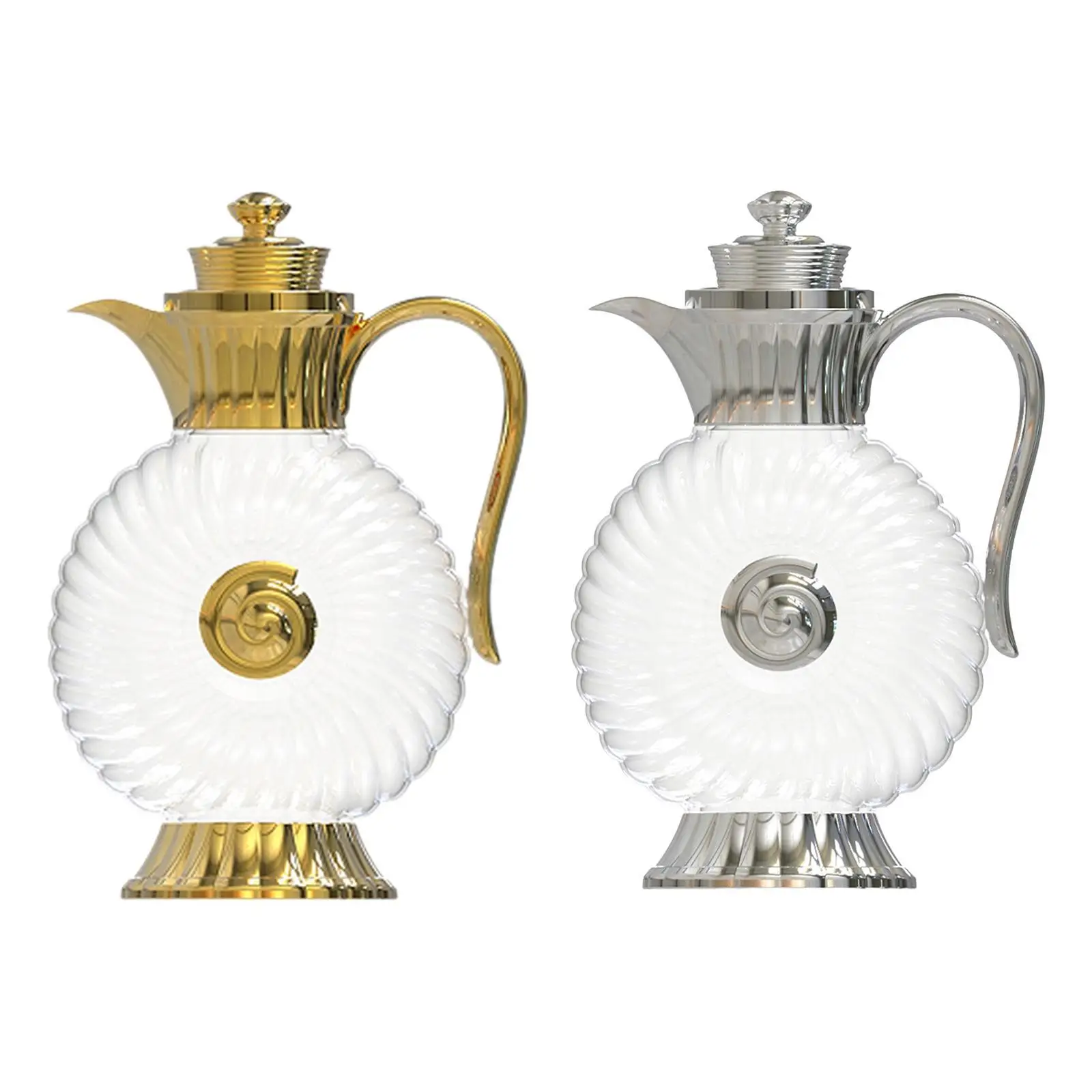 

Water Jug Arabic Glass Carafe Water Pot Cold Water with Spout Glass Pitcher
