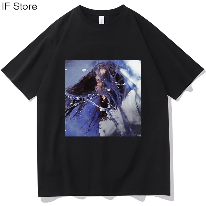Sigrid medusa impressão camiseta verão manga curta feminino tshirt casual solto moda gráfico puro algodão t camisa feminina topos