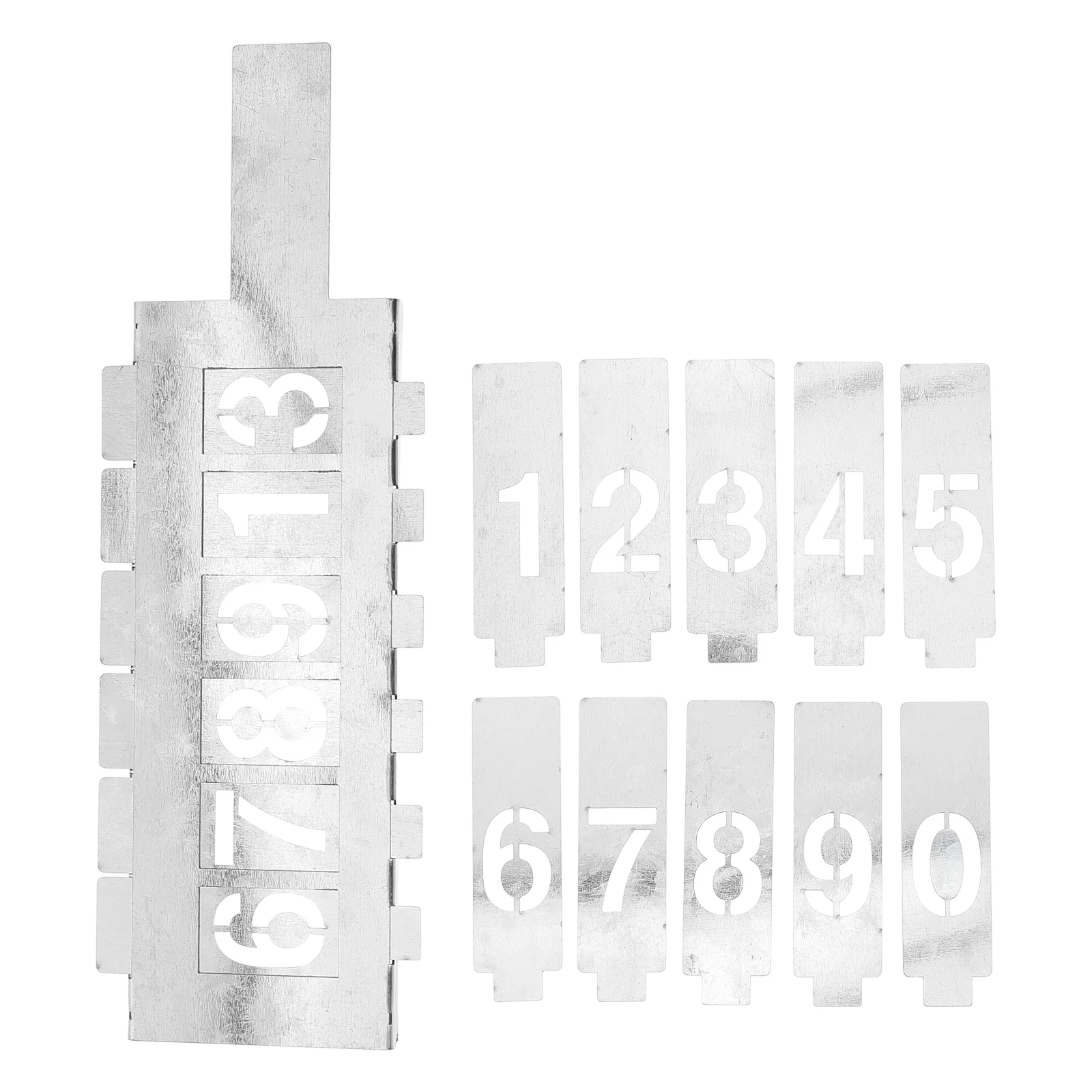 

Inkjet Mold Spray Paint Templates Stencils for Painting Iron Crafts Number Digital Large