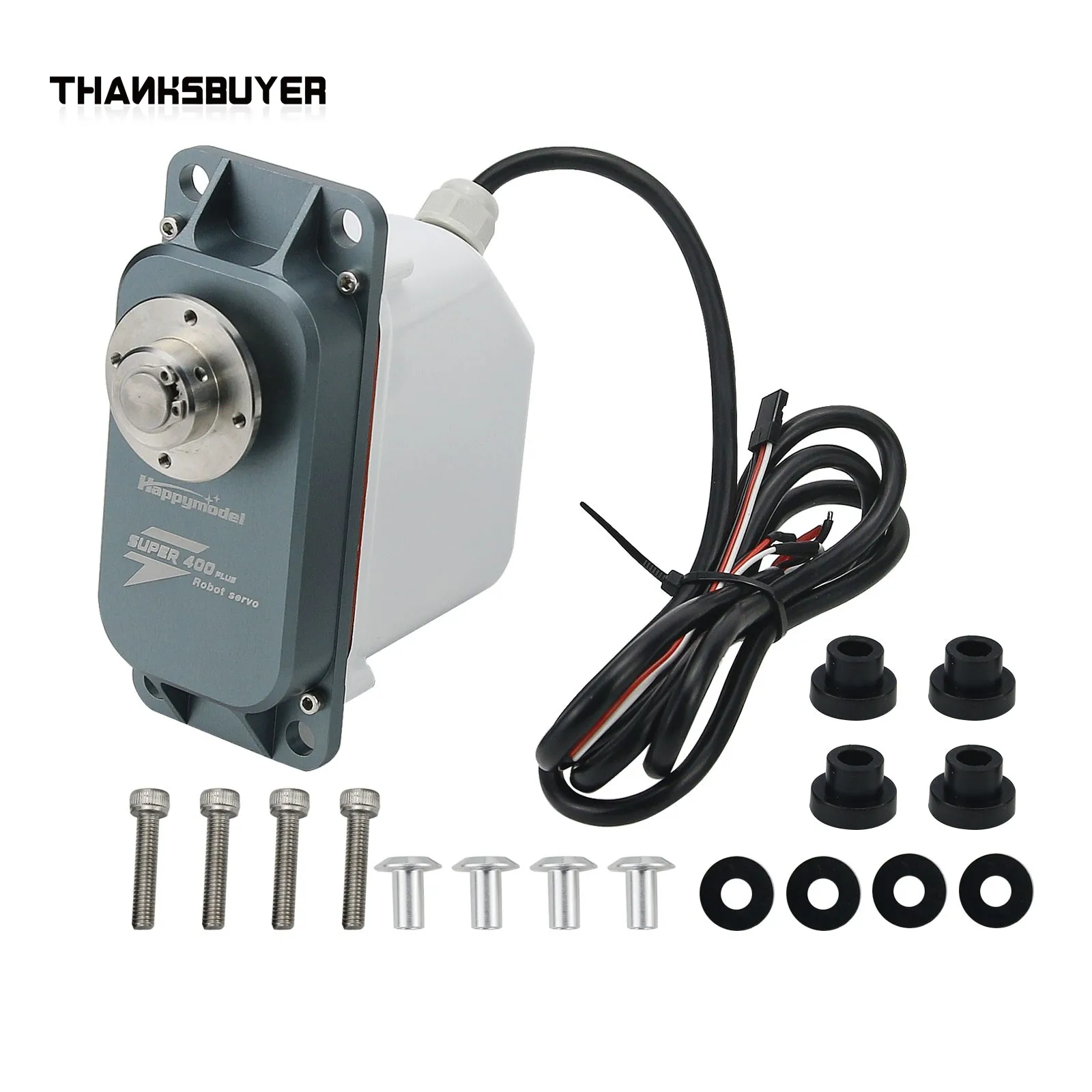 Happymodel Super400 Plus Super200 Plus Upgraded Industrial Servo High Performance Robot Servo PWM 300 Degrees