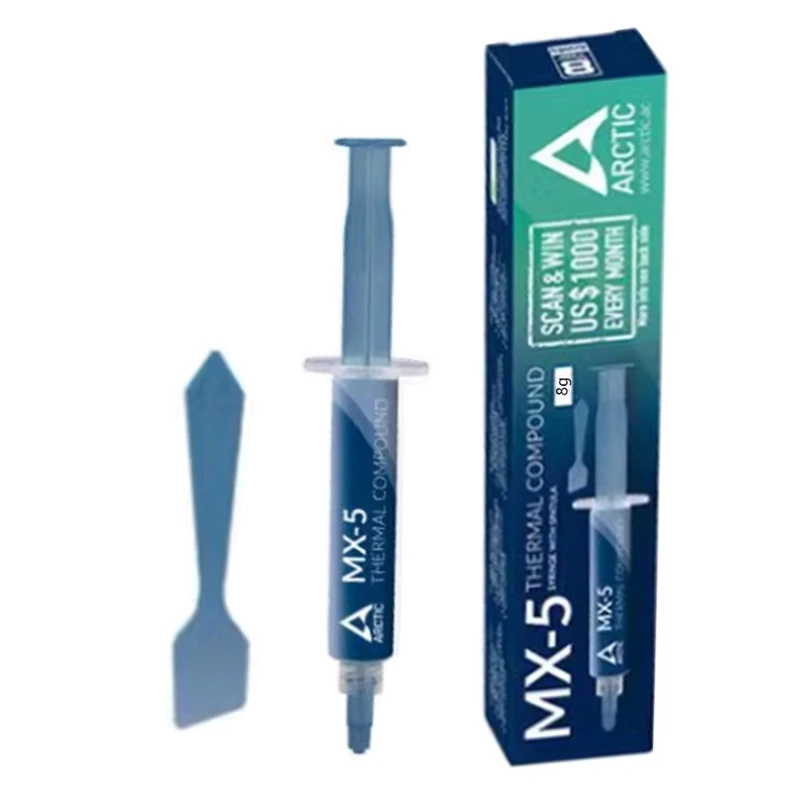 

Q22A High Efficiency Silicone Thermals Paste Bundles for Computer Hardware Cooling Processors and Graphics Cards