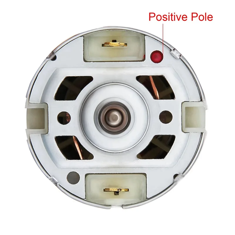 AAAC-21V RS550 DC มอเตอร์สําหรับเลื่อยไฟฟ้าแบบลูกสูบ 8 ฟันกําลังสูงพร้อมเฟืองลาน