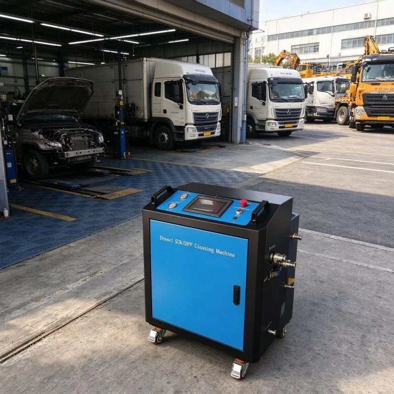 Customized Other Car Care Equipment Heavy Truck SCR DOC FAP DPF EGR Cleaner Machine 100%effect Regeneration Dpf Cleaning Machine