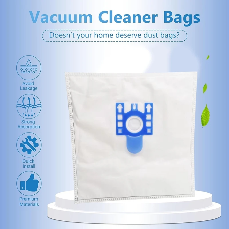 مجموعة من 16 كيس غبار بديل للمكانس الكهربائية من سلسلة Miele GN/FJM S83310 8390 S2121 S2110 S421I S456I