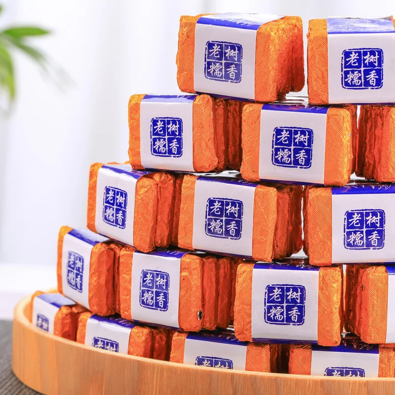 Wholesale Yunnan Pu'er Small Tea Cake Packing Paper Puer Colored Aluminum Foil DIY Handmade Pack Paper 100g/250g/500g Specifica