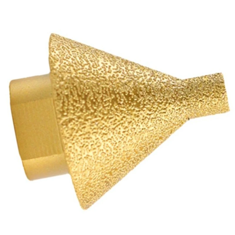 M14 Diamond Chamfer Drill Bit 50Mm Suitable For Granite Marble Stone Cutting And Engraving Hole Enlarging Grinding Tool