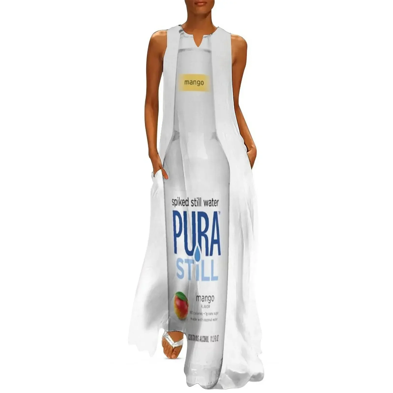 

Spiked Water Pura Still Mango Long Dress dresses summer woman 2025 dress korean style summer dresses womens 2025 Dress