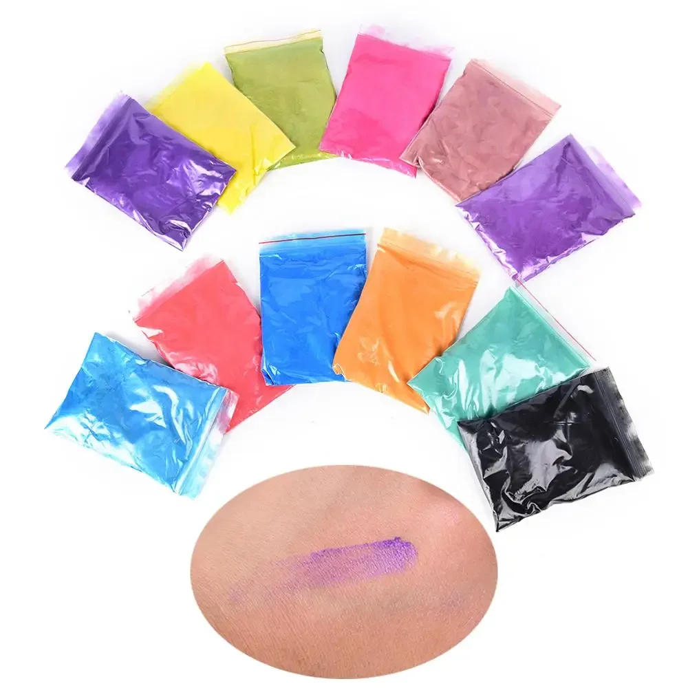 120+Colors Bulk Natural Mineral Mica Powder DIY Nails Art Soap Candle Dye Makeup Eyeshadow Soap Powder Epoxy Resin Dye