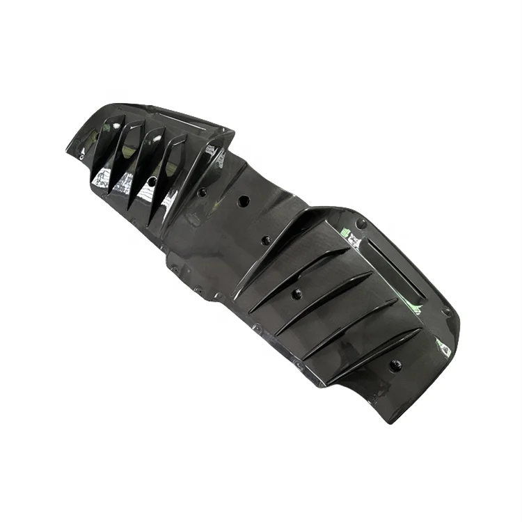 

Задний диффузор из сухого углеродного волокна в стиле OEM, сухой задний бампер из углеродного волокна для Ferrari SF90, автомобильный бампер