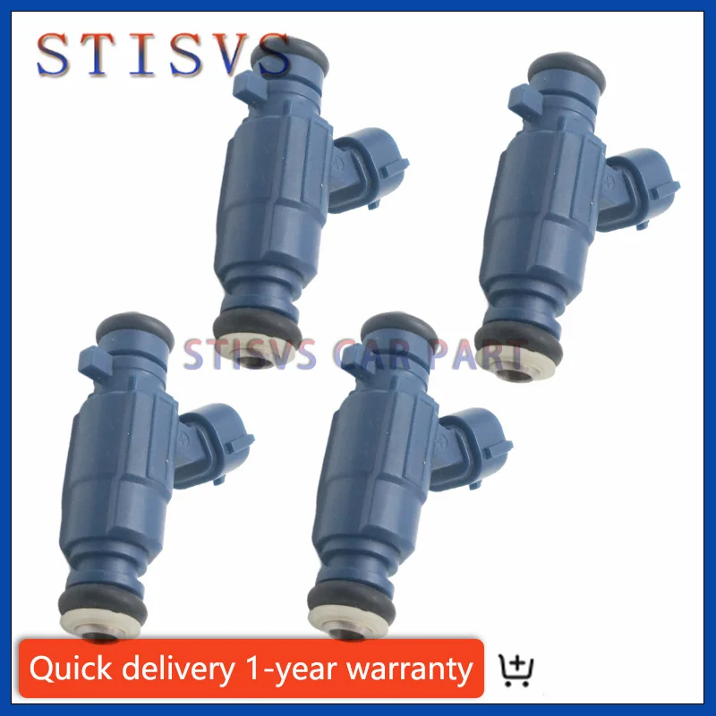 

4PCS Fuel Injector Nozzle 35310-02900 9260930017 For Hyundai Atos MX i10 PA Kia Picanto BA 1.1 2004-2016 35310 02900 3531002900