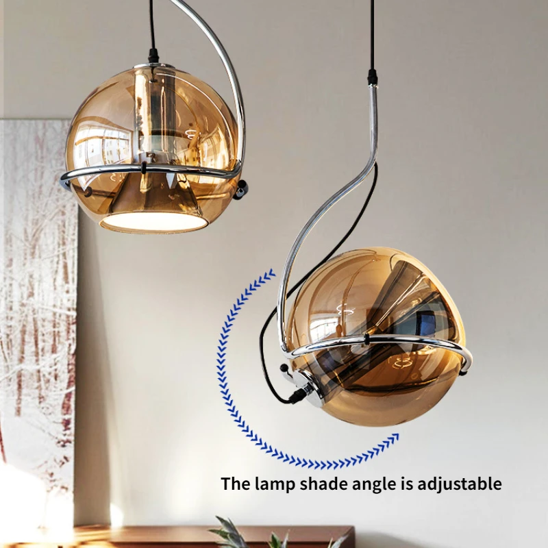 

Bauhaus Pendant Lights Simple Movable Dining Room Kitchen Lighting Home Decor Living Room Bedroom Ceiling Hanging Lamps