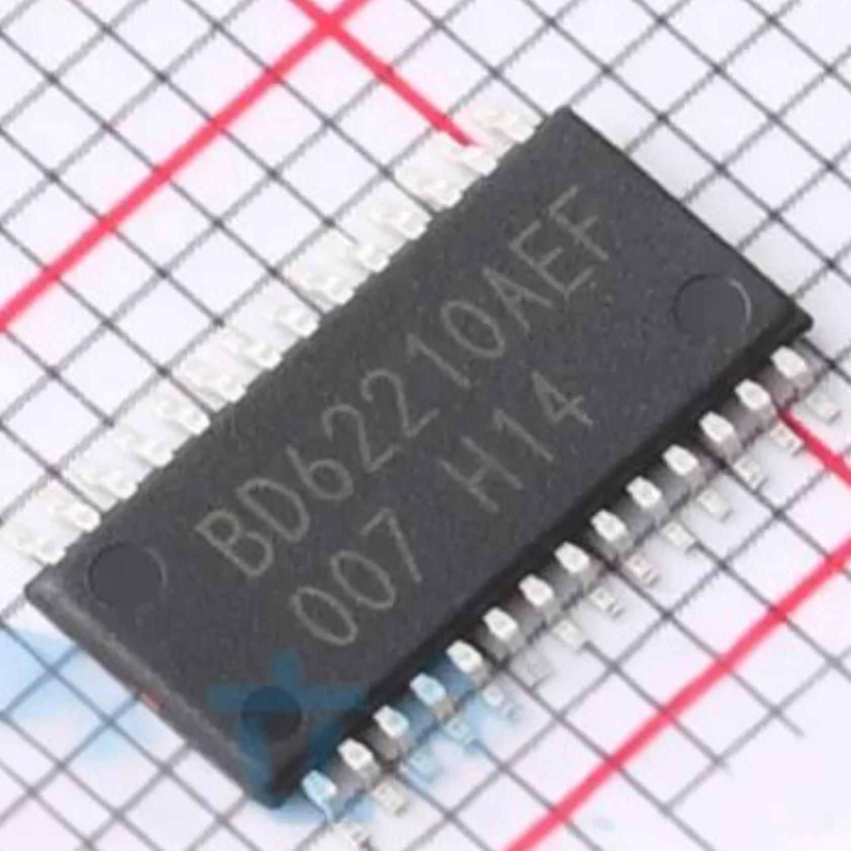 BD62210AEFV-E2 الأصلي سائق المحرك رقاقة PWM 8 فولت ~ 28 فولت 1A نحى موتور تيار مباشر HTSSOP-28-EP SOP28 28HTSSOP IC موتور سائق BD62210AEF