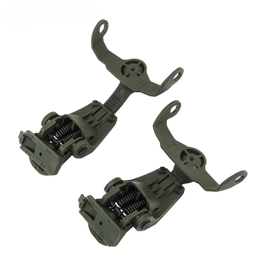 Tactical Headset Adapter For Howard Leight Impact Tactical Electronic Shooting Earmuff Compatible with M-LOK/Wendy Helmet track