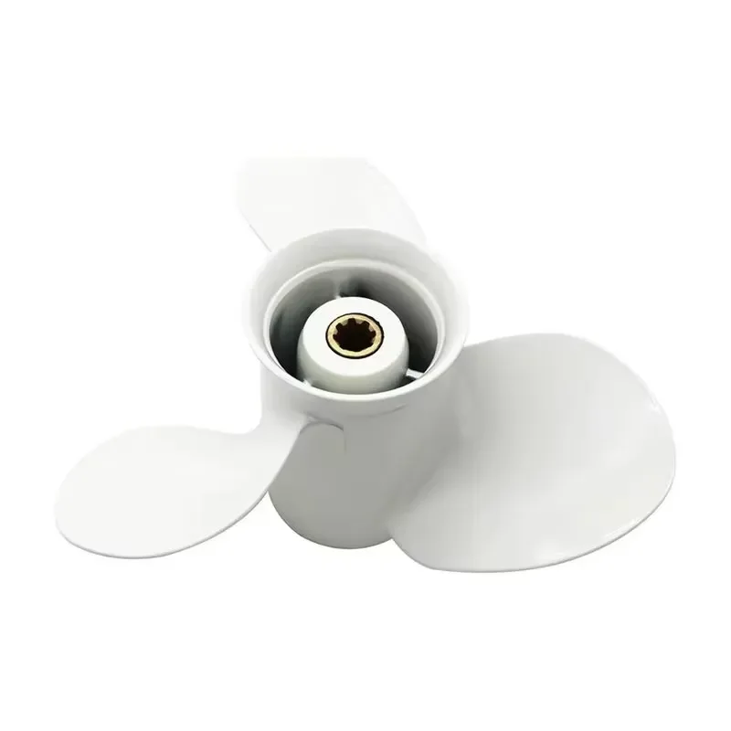9 1/4X8 Outboard Propeller For Yamaha 9.9 HP-15HP Aluminum Alloy Screw 3 Blades 8 Tooth Spline 63V-45947-00-EL