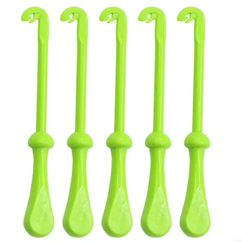 K1KD 5Pcs Manual Knot Tying Tool Fishing Hook Tiers for Fly Fishing Hook Tyer