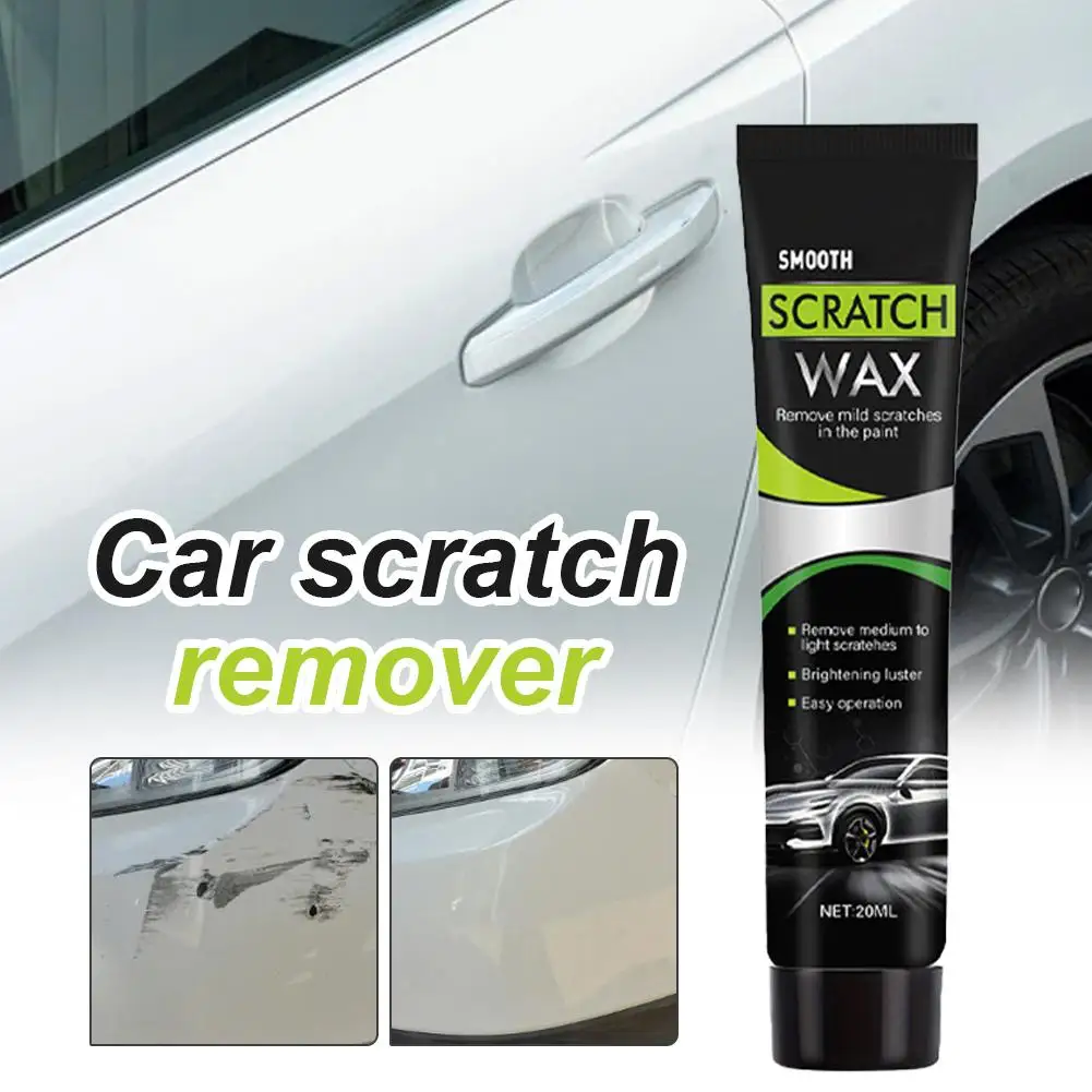 Car Scratch Remover Wax Polishing Paste Repair Mild Light Scratches Restore Paint Gloss DIY Auto Surface Maintenance Cream