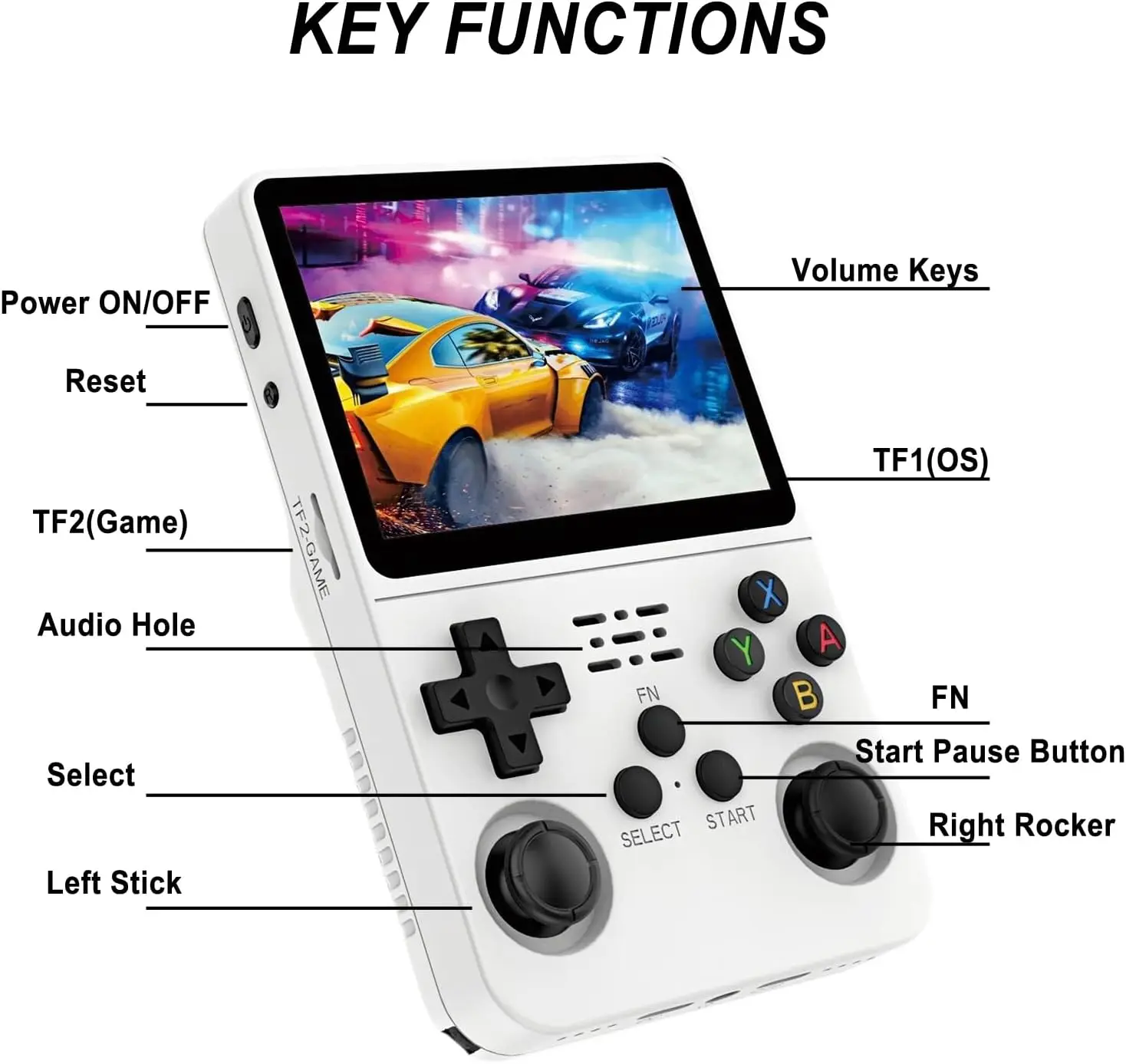 R36S Retro Handheld Video Game Console with IPS Screen 6