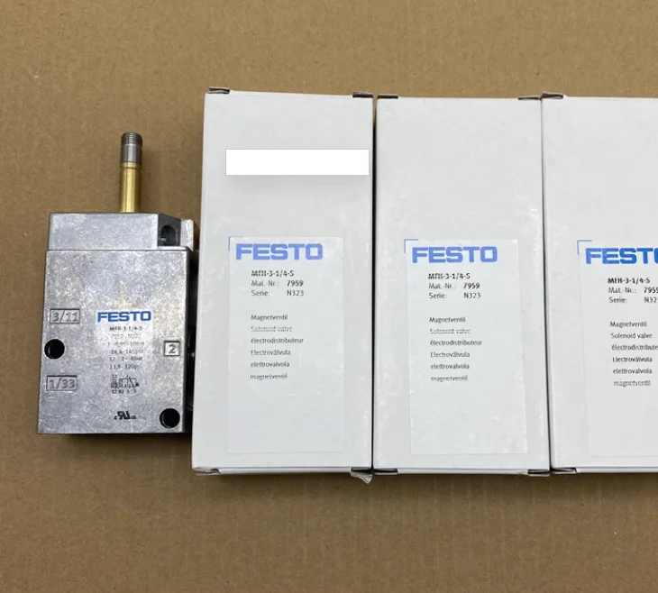 

New Original FESTO MFH solenoid valve tiger valve 2-bit 3-way power control valve MFH-3-1/4-S 7959