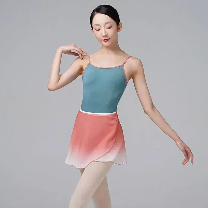 Justaucorps de ballet de ballerine Sexy pour adultes, body à bretelles pour femmes, maillot de bain, vêtements de danse, dos en ross, costume de danse de Ballet pour filles