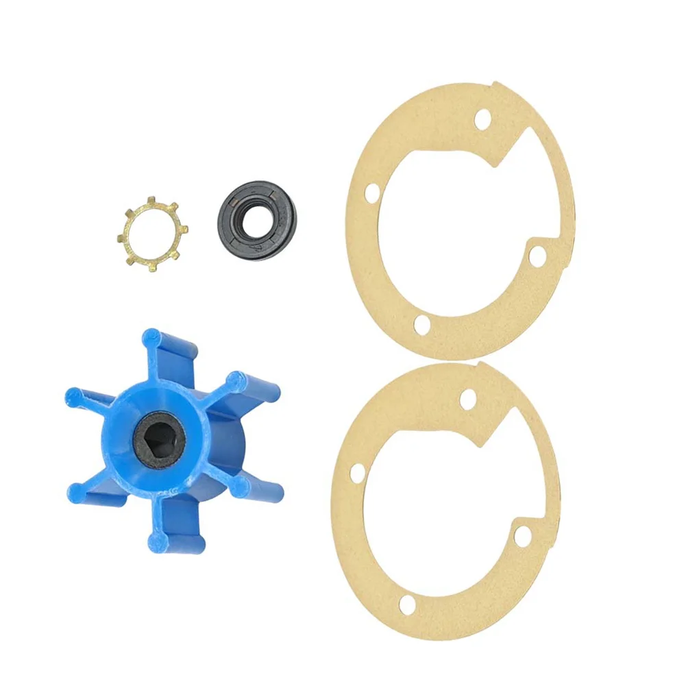 Macerator Rebuild Kit for Jabsco 18590 Pump Includes 6303-0003 Impeller and Two Gaskets Oil Seal Retainer Ring