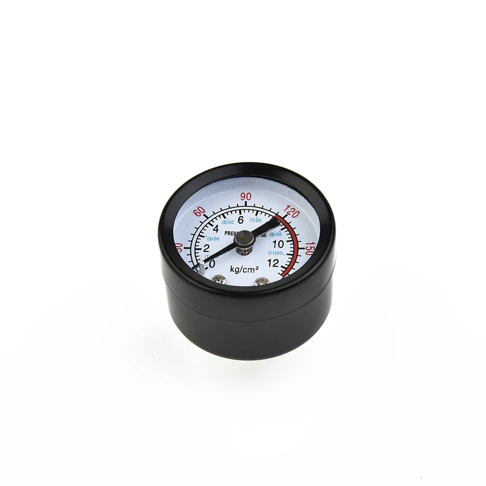 Air Compressor Pneumatic Hydraulic Pressure Gauge 0-12Bar / 0-180PSI Manometer Thread Diameter Compressor Gauge Accessory