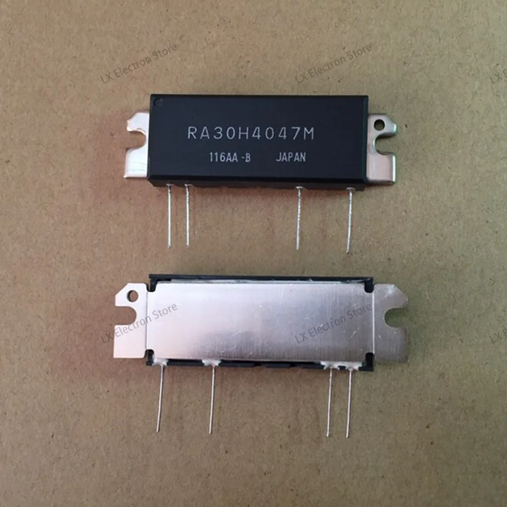 RA30H4047M 30-watt RF MOSFET Amplifier Module for 12.5-volt mobile radios that operate in the 400- to 470-MHz range