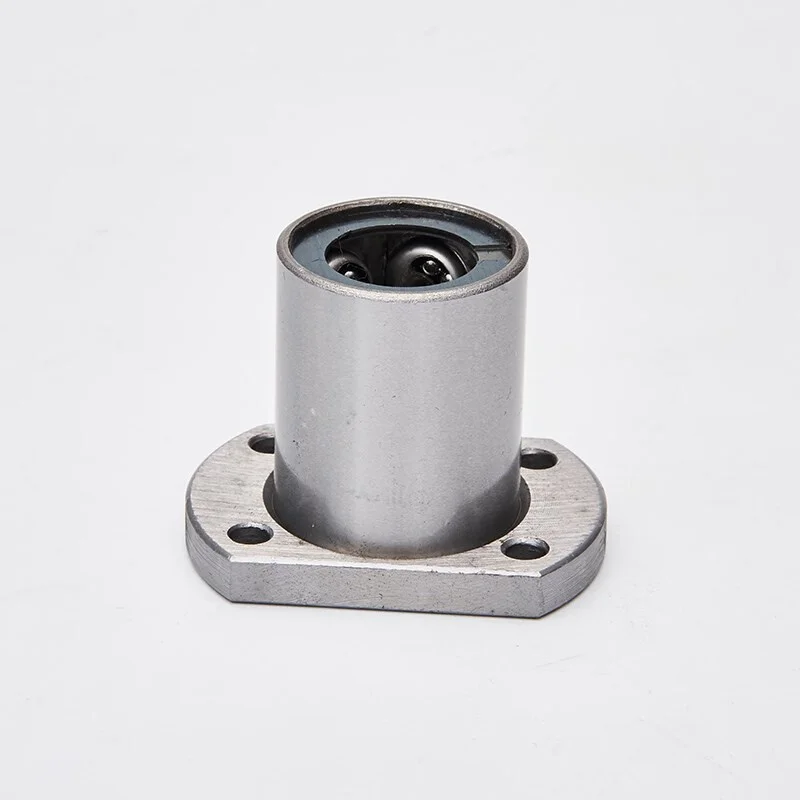 1PCS LMH16UU 16mm Ellipse Flangia Movimento Lineare Boccola A Sfere Cuscinetto 16x28x37mm LMH16 per Router di CNC Asta Dell'albero stampante 3D