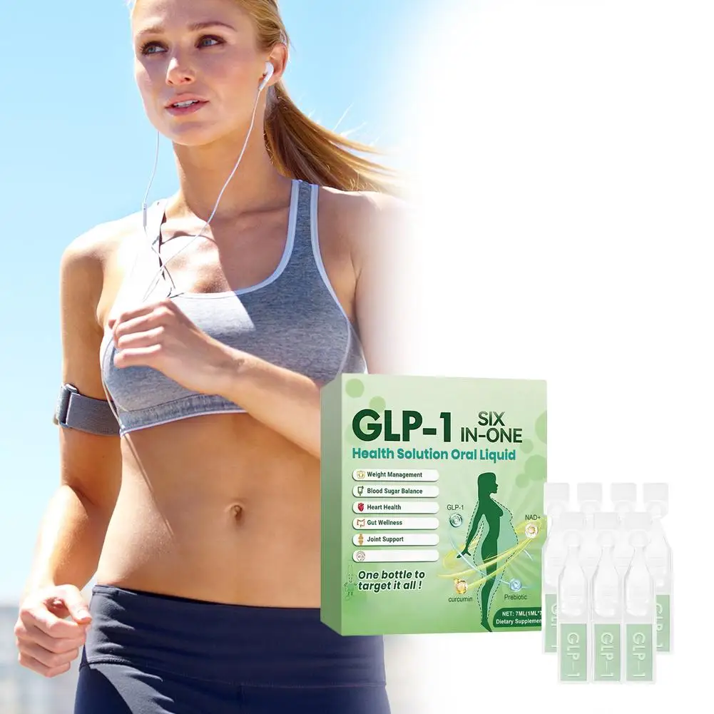 

GLP1 Orals Liquid GLP 1 Peptide Complex Serum Weight Loss Supplements Natural Advanced Body Care Liquids Drops For Women